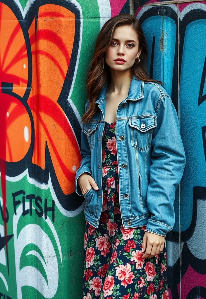 13 Vintage Outfit Ideas That Will Make You Stand Out (Even Your Grandma Will Approve!) - 13. The Classic Denim Jacket