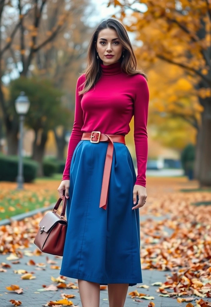 13 Vintage Outfit Ideas That Will Make You Stand Out (Even Your Grandma Will Approve!) - 3. The Classic A-Line Skirt