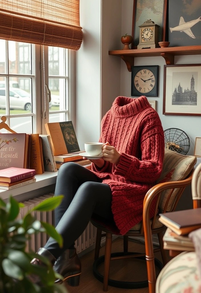 13 Vintage Outfit Ideas That Will Make You Stand Out (Even Your Grandma Will Approve!) - 9. Vintage Knitwear