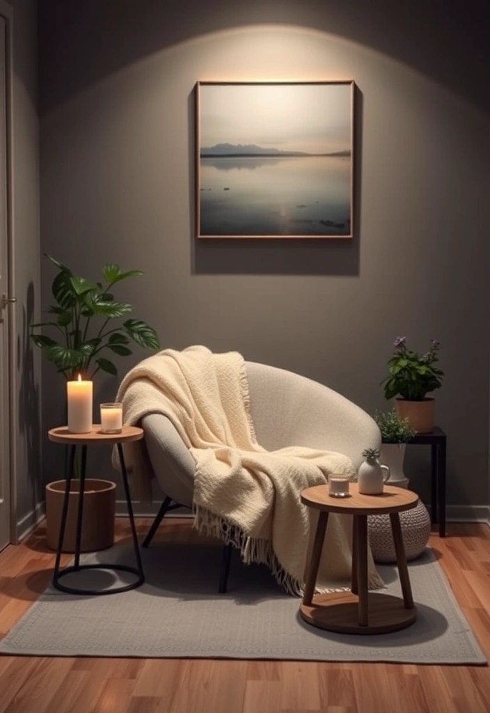 16 Minimalist Decor Hacks That'll Declutter Your Life and Create a Calm Home (Get Inspired by #10!) - 4. Create a Zen Nook