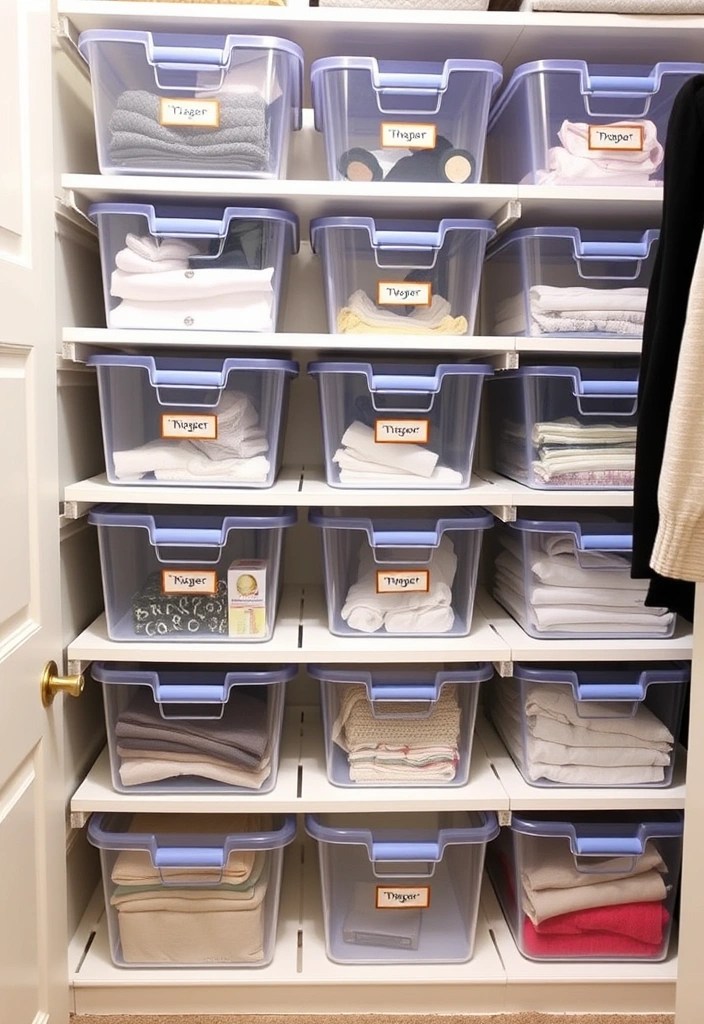 16 Minimalist Decor Hacks That'll Declutter Your Life and Create a Calm Home (Get Inspired by #10!) - 9. Use Clear Storage Solutions