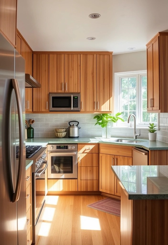 19 Modern Kitchen Decor Ideas That’ll Upgrade Your Cooking Space Dramatically! (#12 Is Genius!) - 5. Eco-Friendly Materials