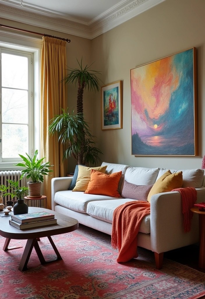 12 Trending Home Decor Ideas That'll Instantly Refresh Your Space! - 12. Artistic Touches: Embracing Creativity