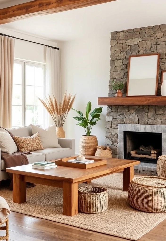 12 Trending Home Decor Ideas to Refresh Your Home - 10. Natural Materials