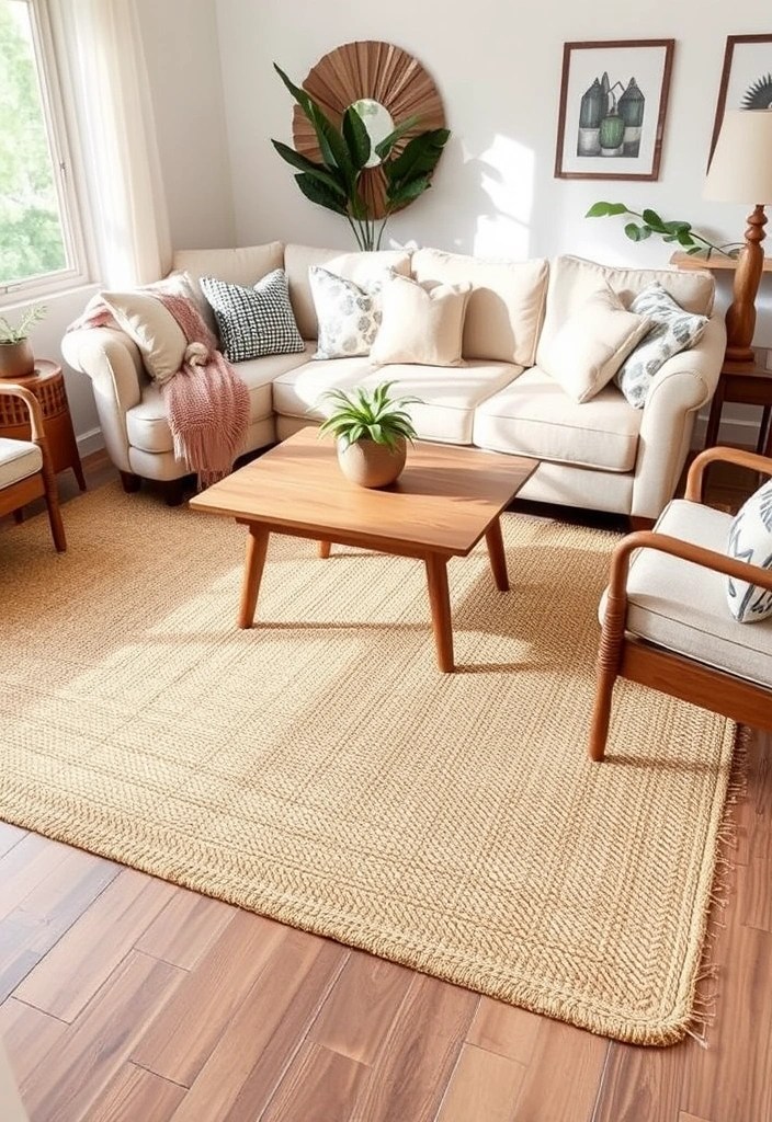 13 Eco-Friendly Decor Ideas That'll Make Your Home Stylish and Sustainable! - 12. Natural Fiber Rugs