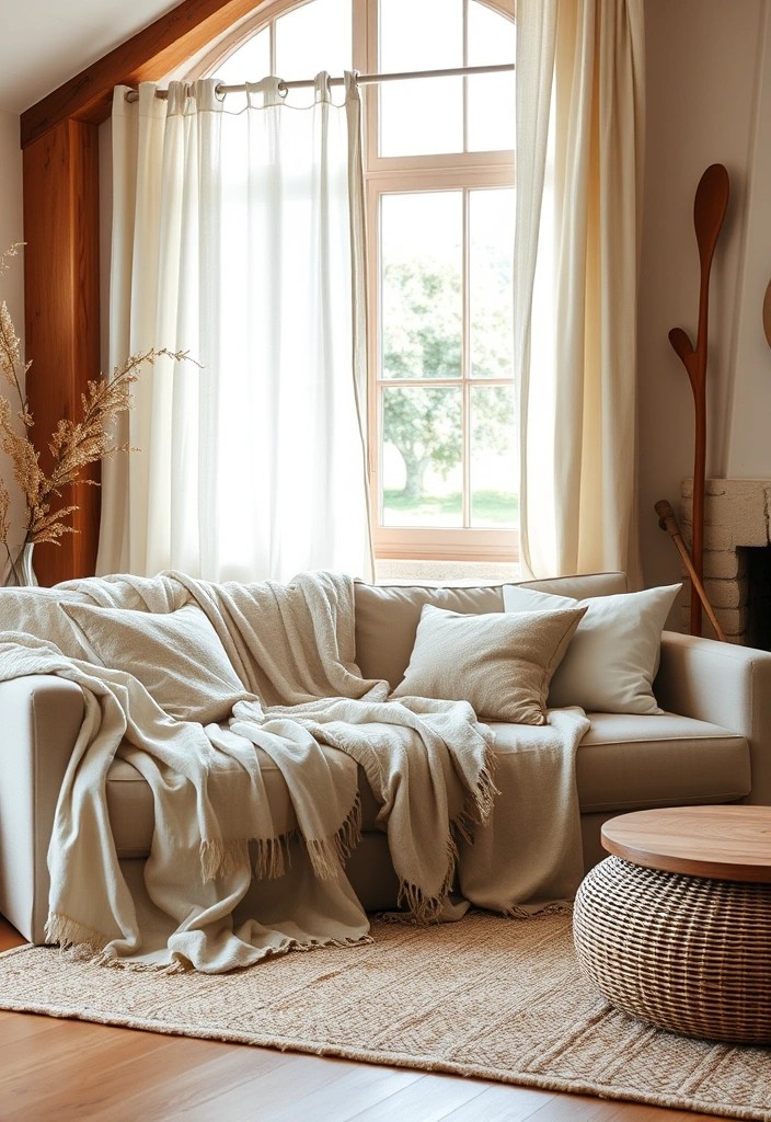 13 Eco-Friendly Decor Ideas That'll Make Your Home Stylish and Sustainable! - 3. Sustainable Fabrics