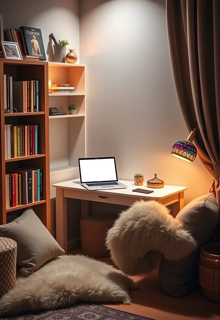 16 Home Office Ideas That'll Boost Your Productivity and Make You Love Working from Home! - 2. Cozy Nook Retreat