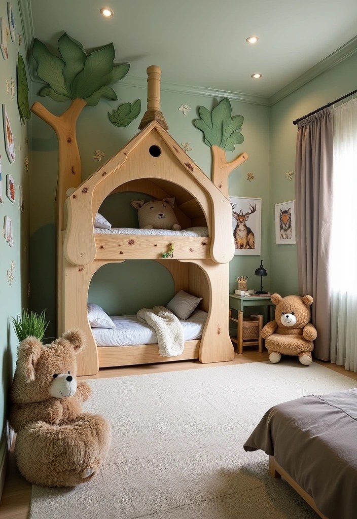 17 Fun Kids Room Ideas That Will Make Playtime Even More Exciting! - 10. Nature Explorer's Retreat