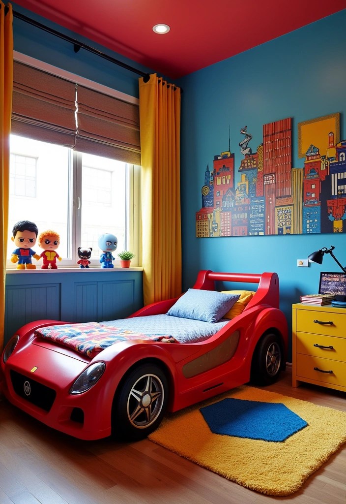 17 Fun Kids Room Ideas That Will Make Playtime Even More Exciting! - 11. Superhero Headquarters
