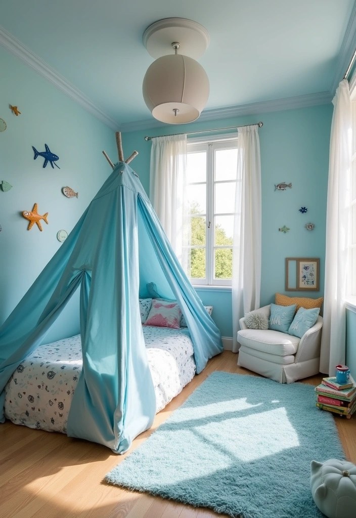 17 Fun Kids Room Ideas That Will Make Playtime Even More Exciting! - 4. Under the Sea Adventure