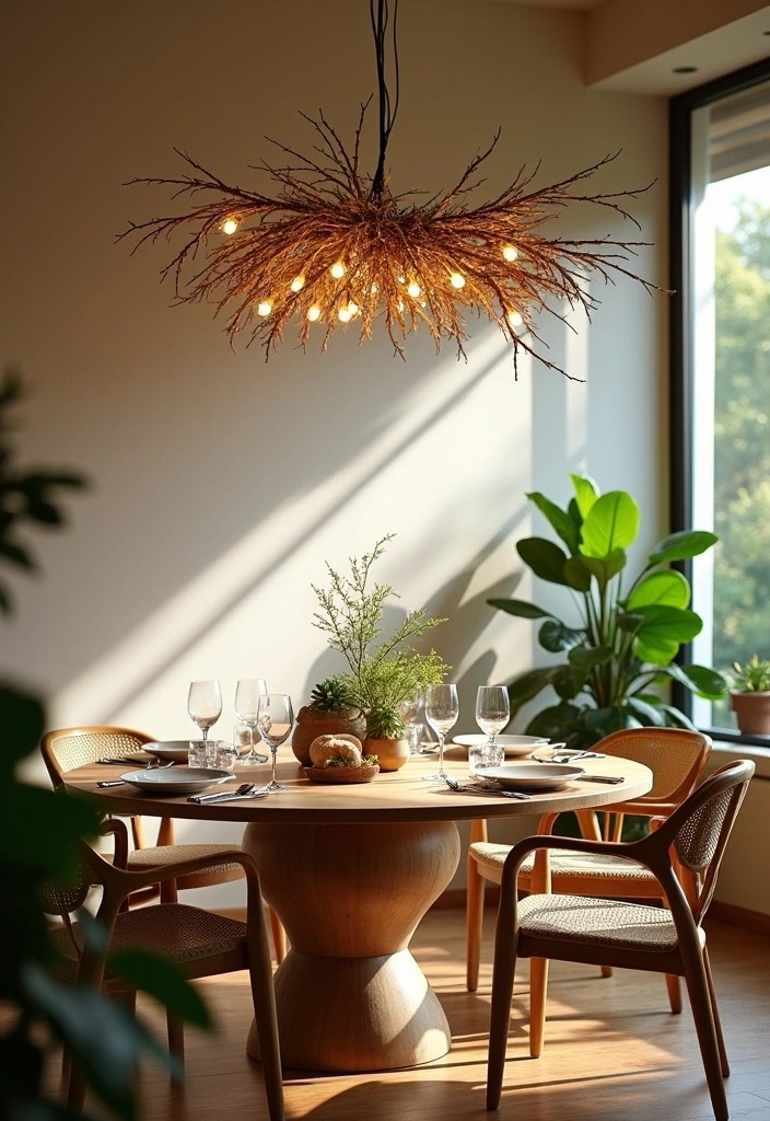 17 Lighting Ideas That'll Instantly Elevate Your Home's Ambiance! - 15. Nature-Inspired Lighting