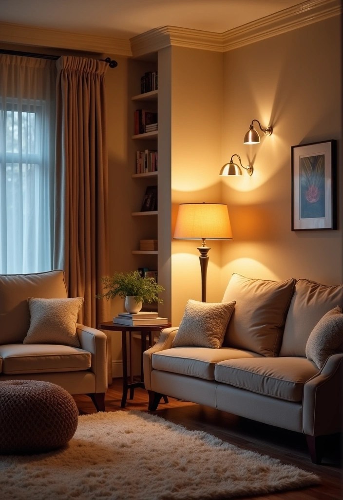 17 Lighting Ideas That'll Instantly Elevate Your Home's Ambiance! - 2. Layered Lighting