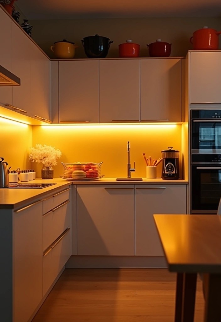 17 Lighting Ideas That'll Instantly Elevate Your Home's Ambiance! - 3. Warm LED Strips
