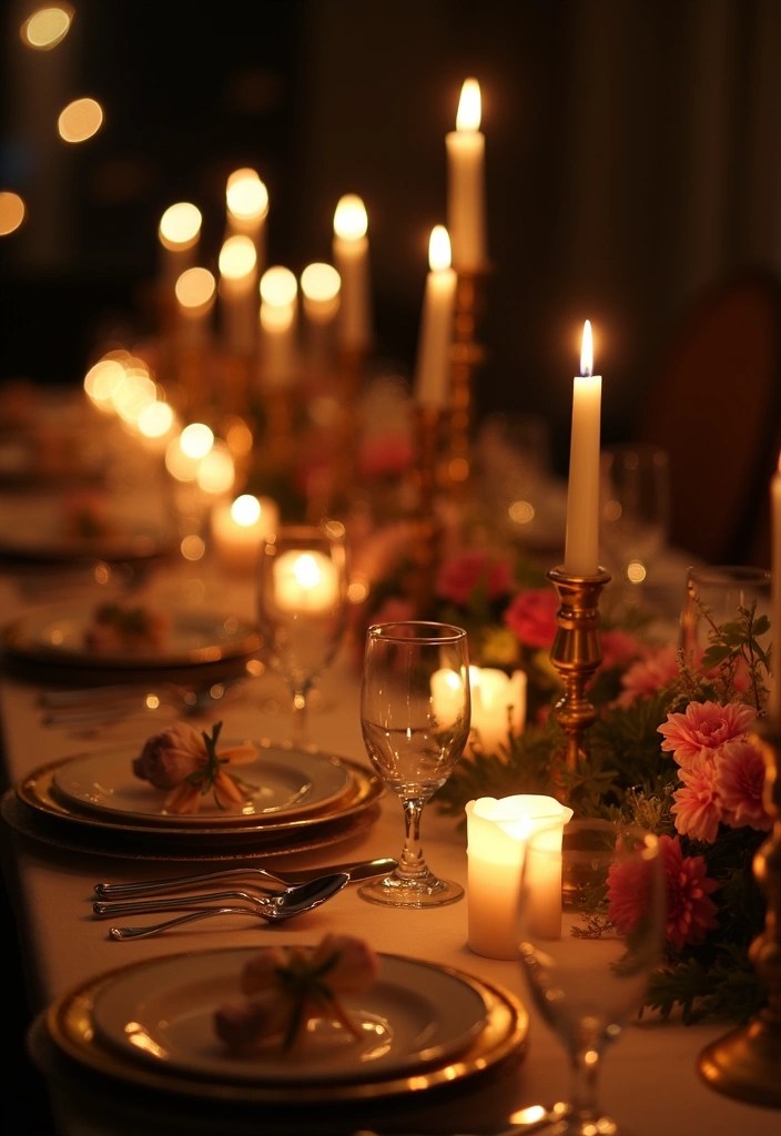 17 Lighting Ideas That'll Instantly Elevate Your Home's Ambiance! - 6. Candlelit Warmth