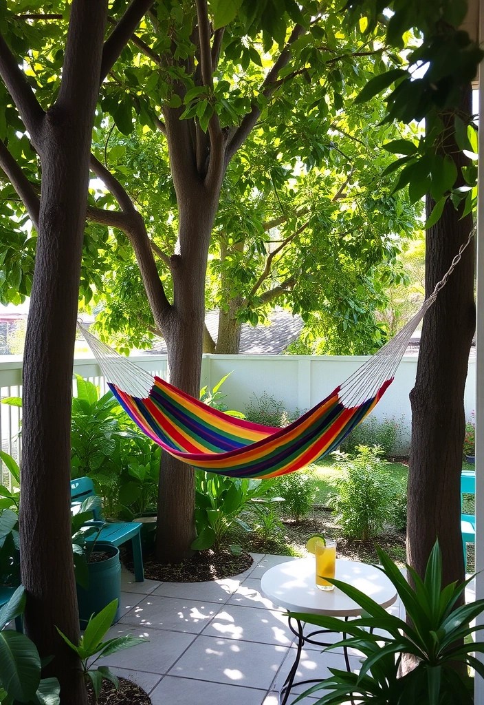19 Patio Decor Ideas That'll Make Summer Feel Like a Dream (Goodbye, Boring Spaces!) - 9. Relaxing Hammocks