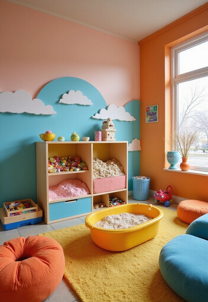 13 Fun Kids Room Decor Ideas That Will Make You the Coolest Parent Ever! - 13. Sensory Play Elements
