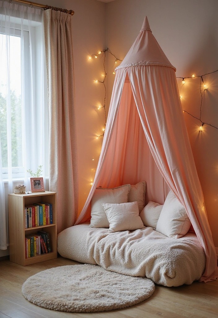 13 Fun Kids Room Decor Ideas That Will Make You the Coolest Parent Ever! - 6. Imaginative Reading Nook