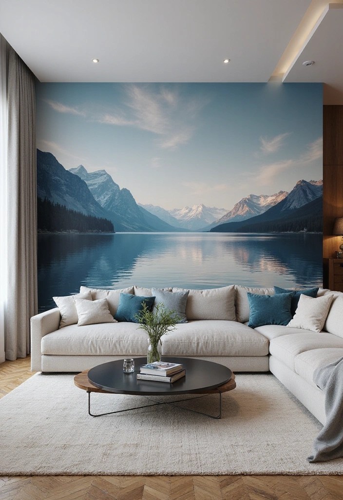 14 Unique Wall Art Ideas That Will Transform Your Home in Minutes (Don’t Miss #6!) - 11. Large-Scale Murals