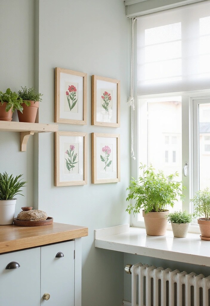 14 Unique Wall Art Ideas That Will Transform Your Home in Minutes (Don’t Miss #6!) - 7. Botanical Prints